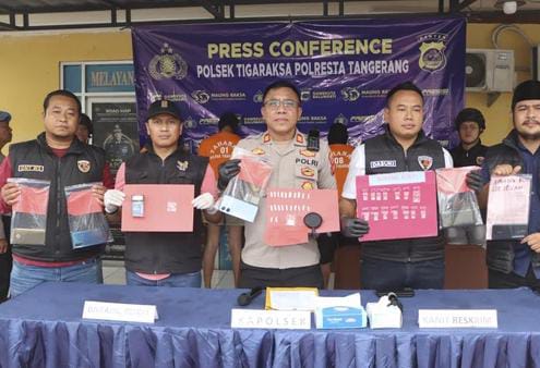 Komplotan Pengedar Sabu di Tangerang Ditangkap Polisi, Beraksi dengan Modus Baru Foto : Ist