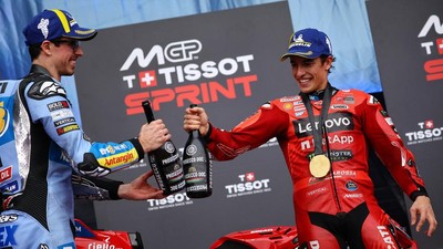 MotoGP, Duo Bersaudara Marquez Siap Bersaing Di Sirkuit Mugello Alex Marquez dan Marc Marquez. Foto ; Ist
