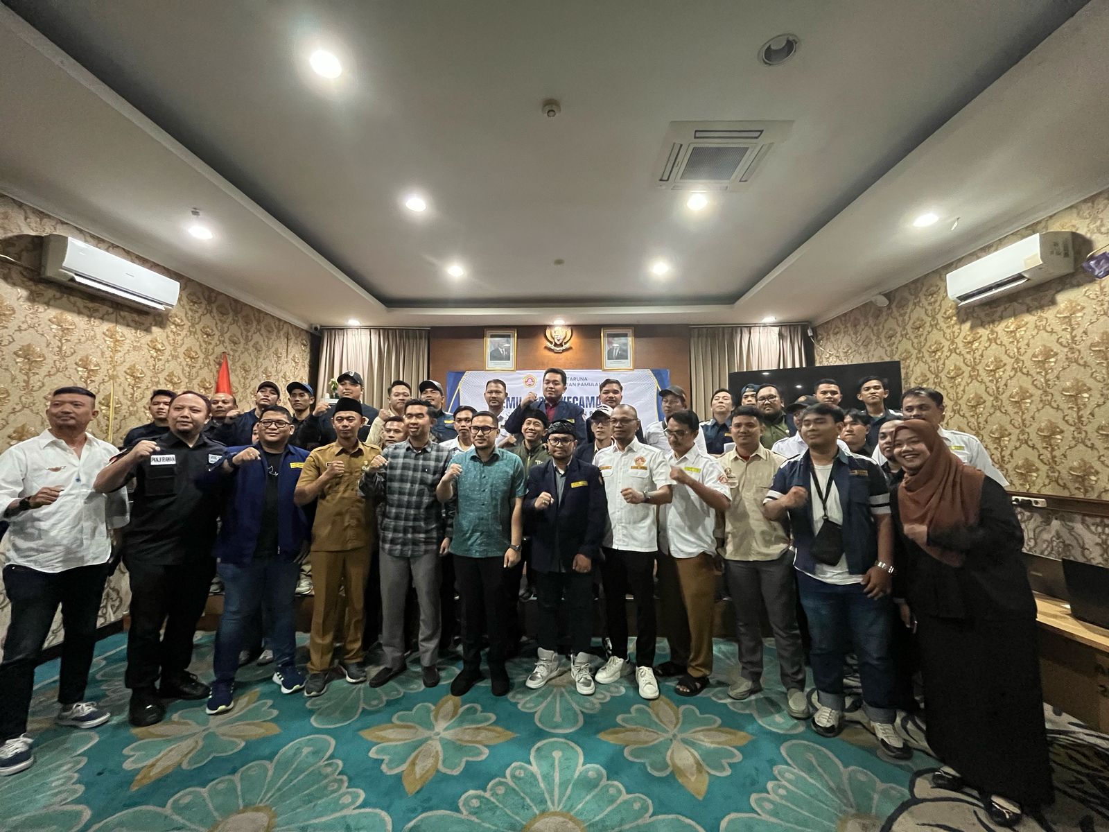 Muchlis Sahlan Kembali Terpilih Nahkodai Karang Taruna Kecamatan Pamulang Foto : Istimewa