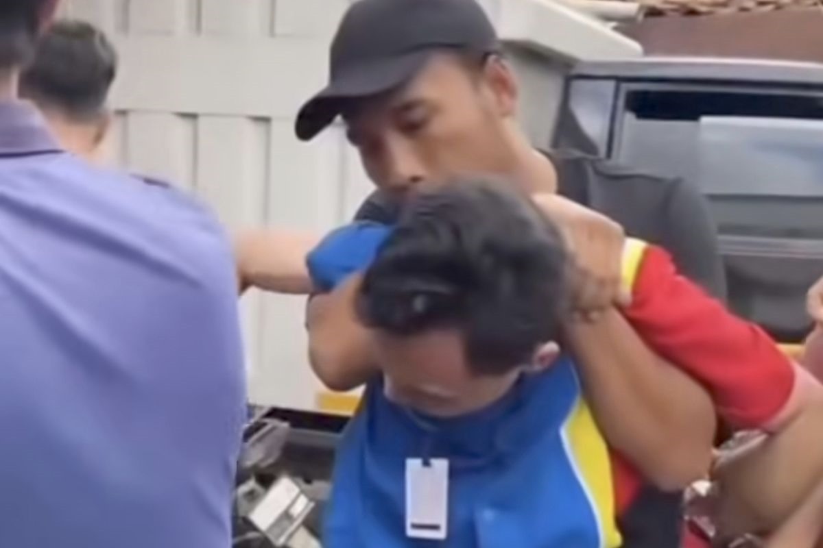 Pegawai Minimarket di Tangerang yang Cabuli Bocah Terancam 15 Tahun Penjara Foto : Ist