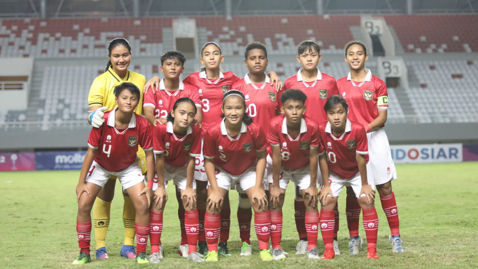 Pelatih Akira Higashiyama Optimistis Potenis Timnas Putri U-19 Timnas Sepakbola Putri U - 19. Foto : Ist