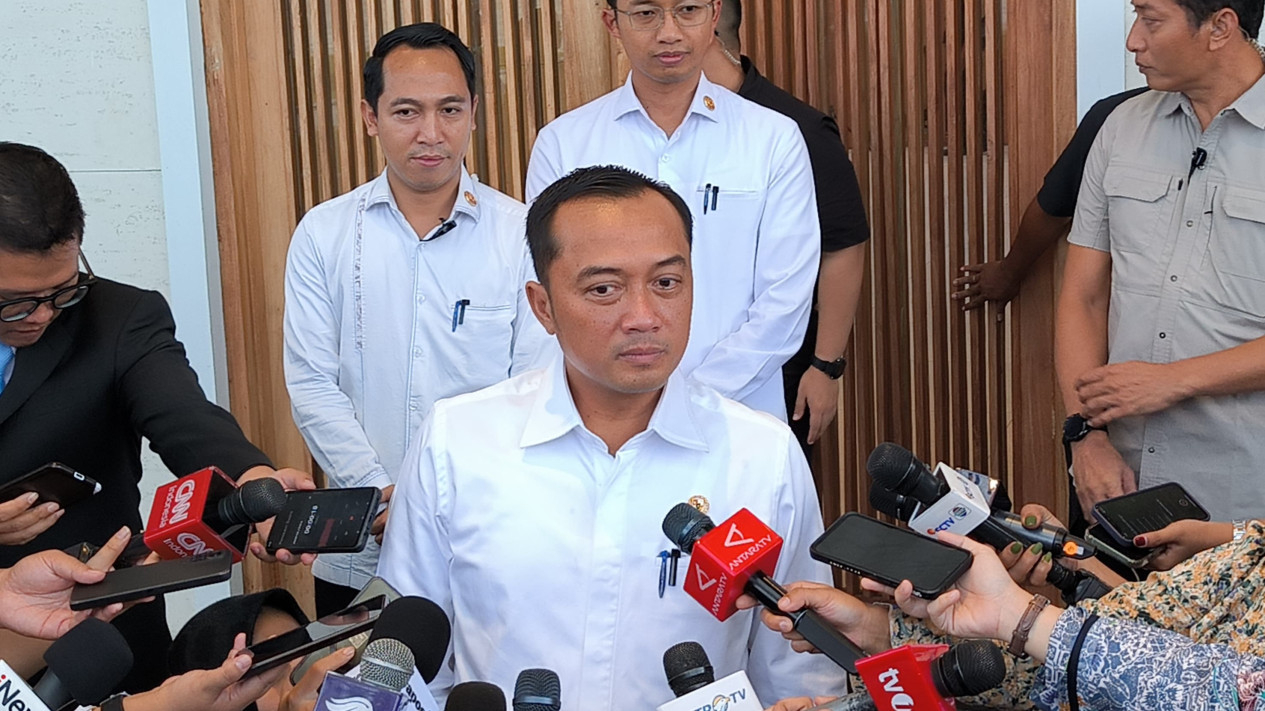 Pemerintah Cabut Izin 4 Perusahaan Tambang Di Raja Ampat Menteri Sekretaris Negara Prasetyo Hadi. Foto : Ist