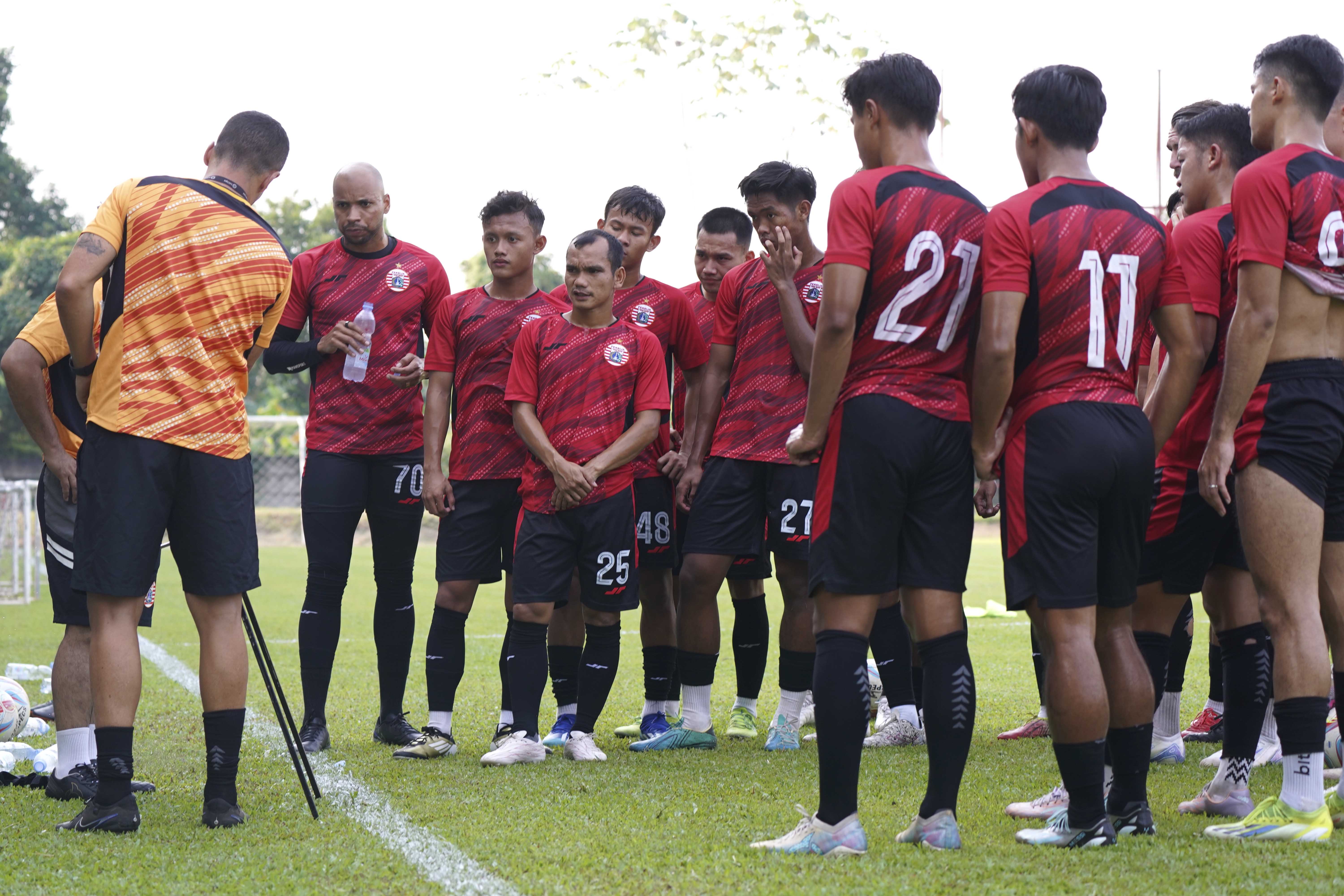 Persija Dilatih Wajah Baru Dari Brazil Skuad Persija. Foto : Ist