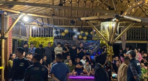 Pesta Gay di Puncak Bogor Digerebek Polisi, 30 Peserta Reaktif HIV dan Sifilis Foto : Ist
