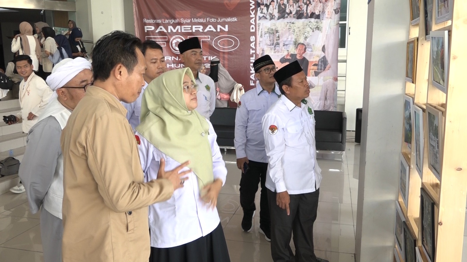 Ratusan Foto Jurnalistik Karya Mahasiswa UIN SMHB Kembali Dipamerkan Pameran foto jurnalistik karya mahasiswa KPI UIN SMHB.(Istimewa)