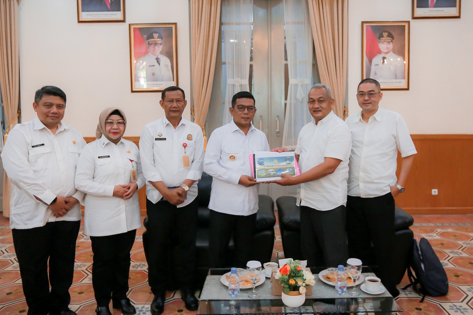 Andra Soni Terima Kunjungan PT. GSG Gubernur Banten, Andra Soni menerima kunjungan PT. Ground Source Group (GSG). Foto : Humas Pemprov