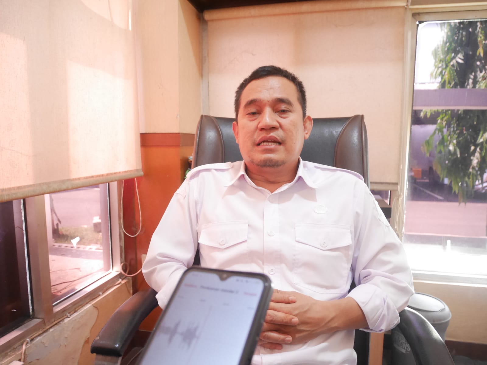 Bapenda Banten Batalkan Belanja Software Rp 4,9 Miliar Adhe Iqbal, Kasubag Umpeg Bapenda Banten.(Ari Supriadi/tangselpos.id)