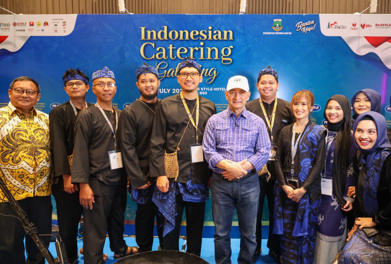 Dimyati Menilai Pengusaha Jasa Boga Merupakan Pewaris Budaya Wagub Banten A. Dimyati Natakusumah di Rapat Kerja Nasional Perkumpulan Penyedia Jasa Boga Indonesia (PPJI) di Hotel Ibis Style BSD. Foto : Humas Pemprov