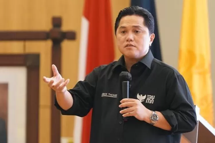 Erick Seminggu Sekali Ngantor di Danantara Menteri BUMN Erick Thohir. Foto : Ist
