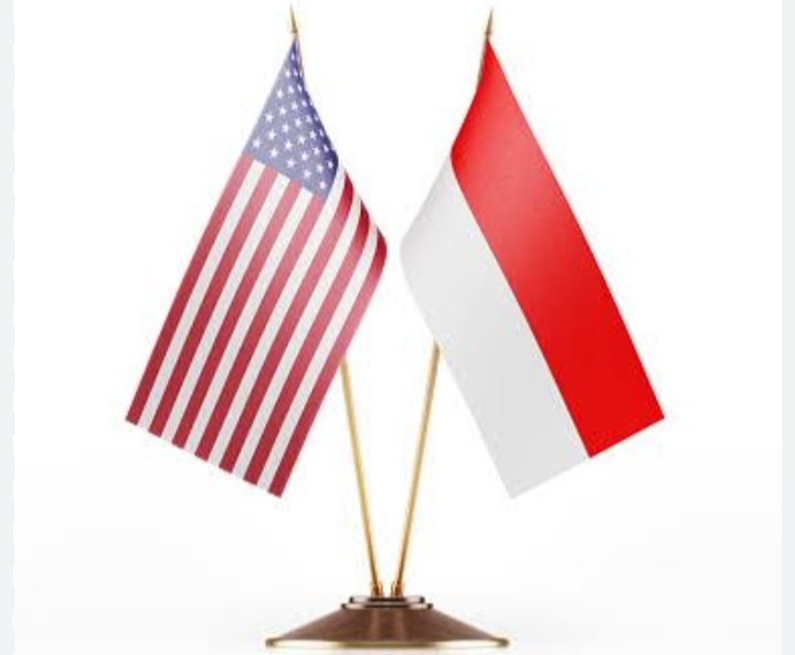 Ini Pernyataan Bersama Kerangka Perjanjian Perdagangan Timbal Balik AS-Indonesia Foto : Ist