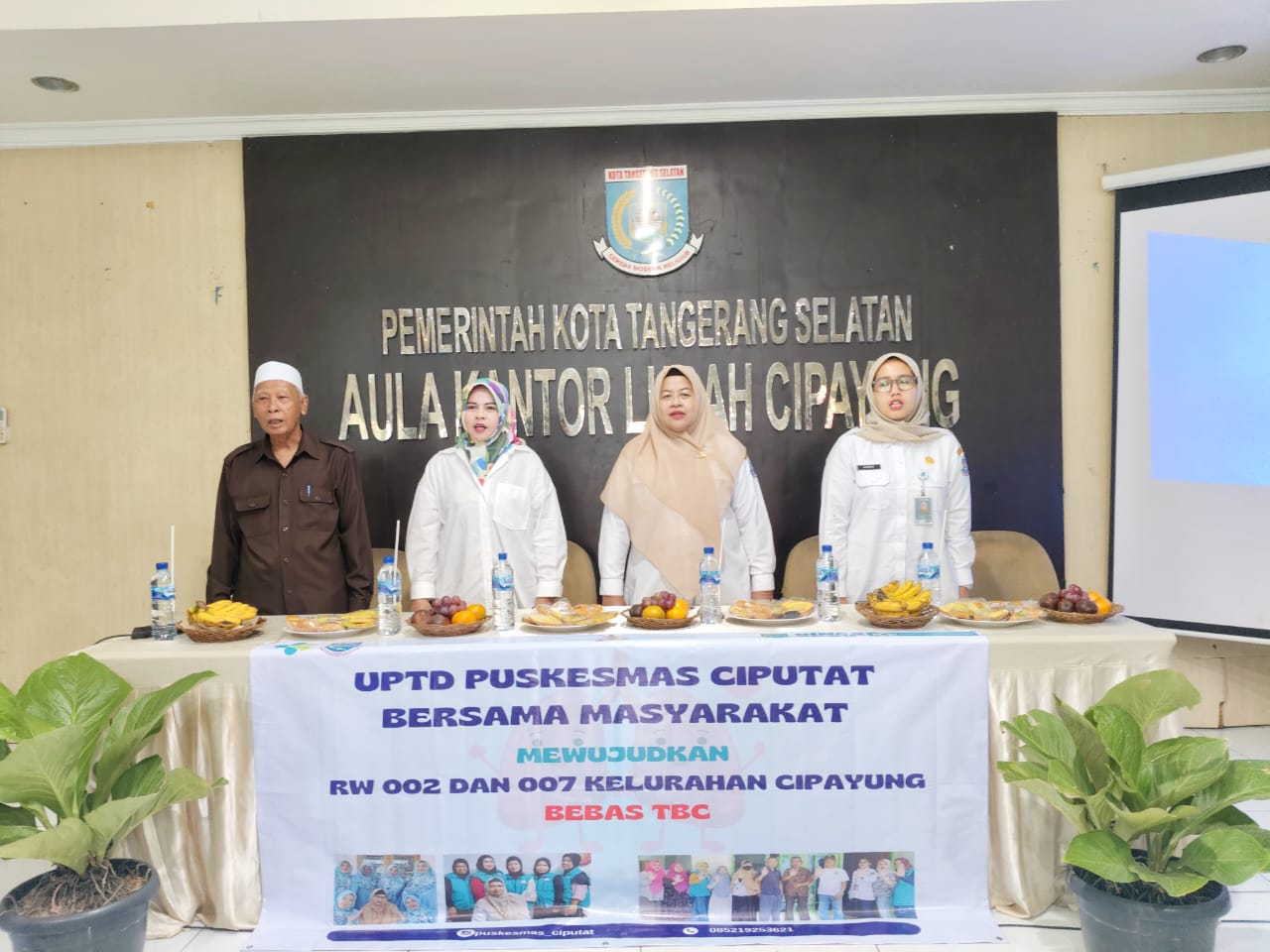 Kelurahan Cipayung resmi mendeklarasikan komitmen menuju Kelurahan Bebas TBC (Tuberkulosis). (Ist)