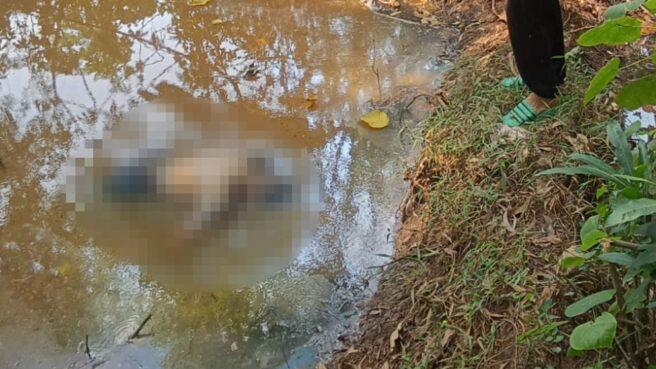 Mayat Pria Tanpa Identitas Mengambang Di Kubangan Warga menemukan mayat tanpa identitas mengambang di sebuah kubangan air di Jalan Taman Abadi, Kelurahan Ciputat, Kecamatan Ciputat, Sabtu (26/7).