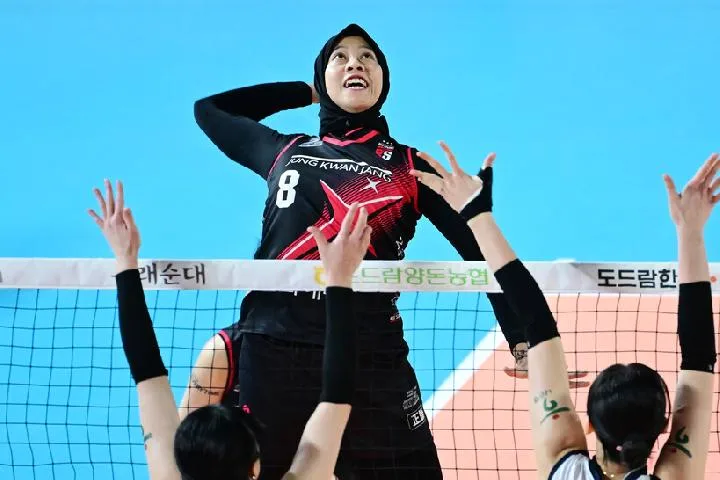 Megawati Kapten Tim Volley Diajang SEA V League 2025. Megawati Hangestri. Foto : Ist