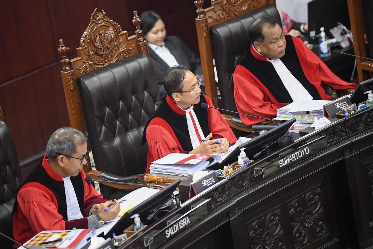 Suhartoyo Ketua MK. Foto : Ist
