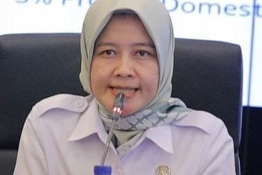 Kepala Dinkes Tangsel, Allin Hendalin Mahdaniar gencar membentuk RW Bebas TBC, Selasa (1/7)