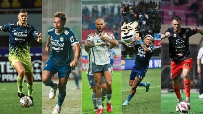 Pengurangan Kuota Pemain Asing Langkah Progresif Demi Masa Depan Sepakbola Nasional Pemain asing yang merumput bersama Persib Bandung. Foto : Ist