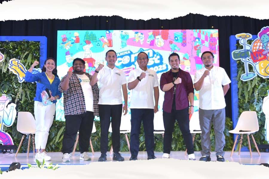 Pertamina Eco RunFest 2025 Bertajuk Energizing The Unity Panitia Pertamina Eco RunFest 2025 saat menggelsr konferensi pers. Foto : Ist