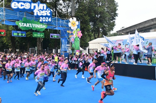 Pertamina Eco RunFest 2025 Digelar 23 November, Usung Gaya Hidup Hijau Pertamina Eco Run Fest 2024. Foto : Ist