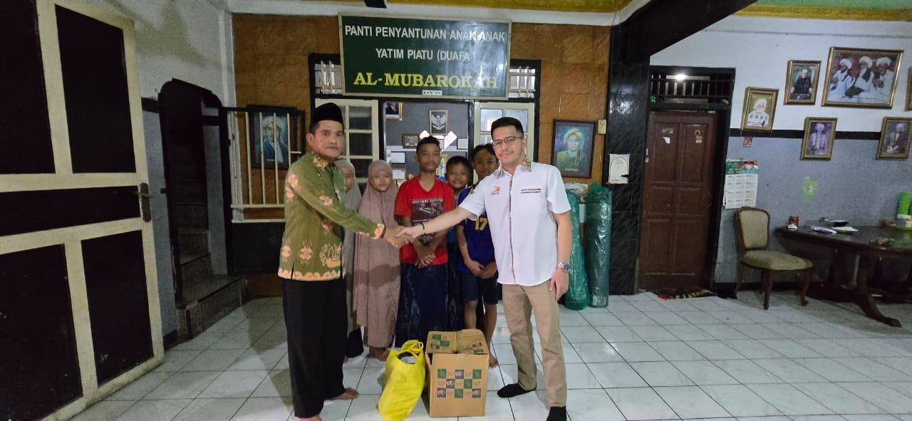 Tidar Gerindra Kota Tangsel berikan bantuan Al Quran kepada beberapa masjid di Kota Tangsel.