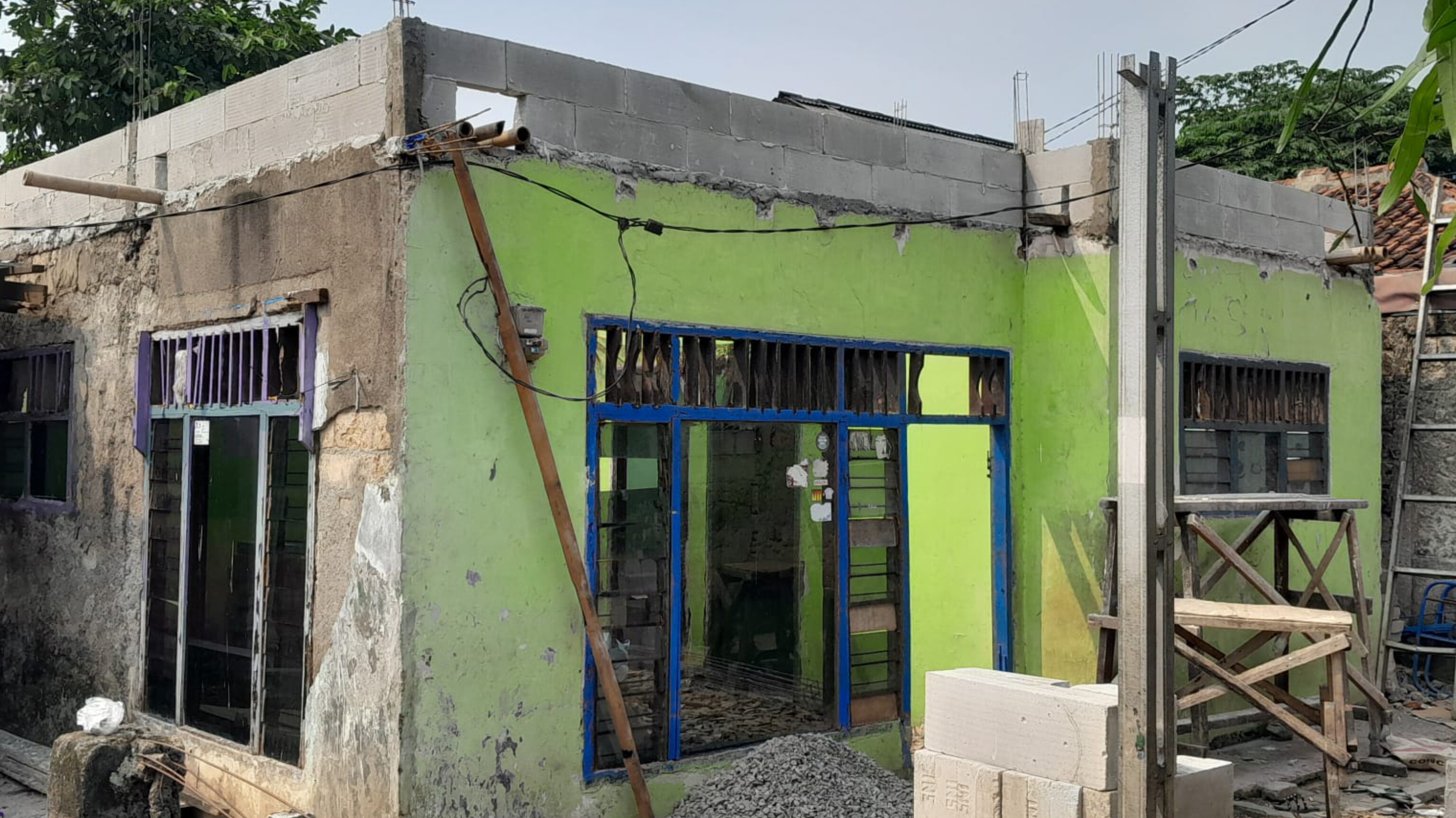 Tahun Ini, Disperkimta Bangun 17 Rumah Warga Yang Rusak Diterpa Angin Hingga Gempa Bumi Foto : Istimewa