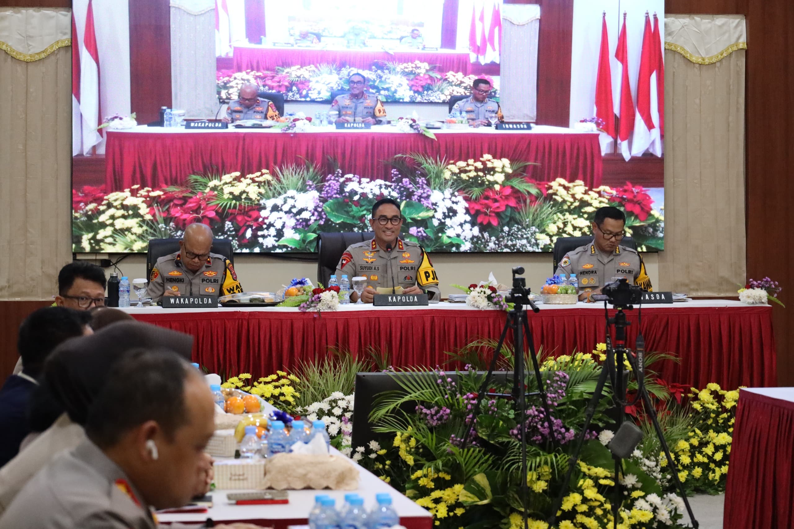 Tindak Pidana Triwulan Kedua 2025 di Banten Naik 12 Persen Konferensi pers di Polda Banten, Rabu (23/7/2025).(Istimewa)
