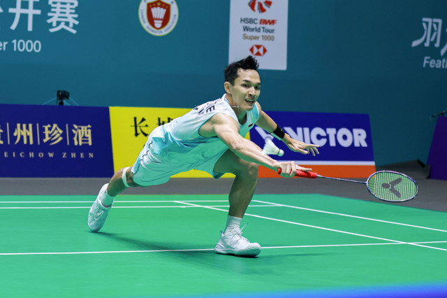 Tunggal Putra Dan Ganda Putra Indonesia Melaju Ke 16 Besar China Open 2025 Pemain tunggal Jonatan Christie. Foto : Ist