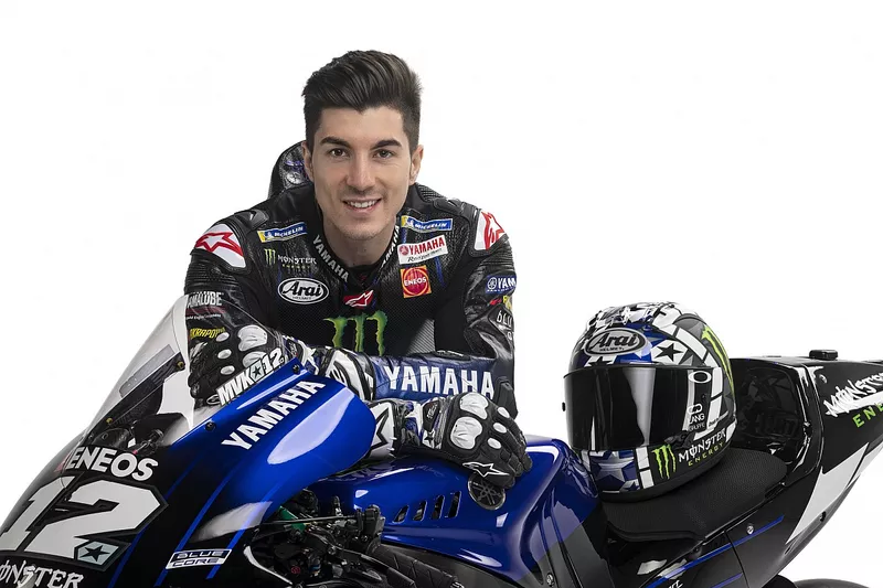 Vinales Absen Di Grand Prix Ceko Pembalap Tim Yamaha Maverick Vinales. Foto : Ist