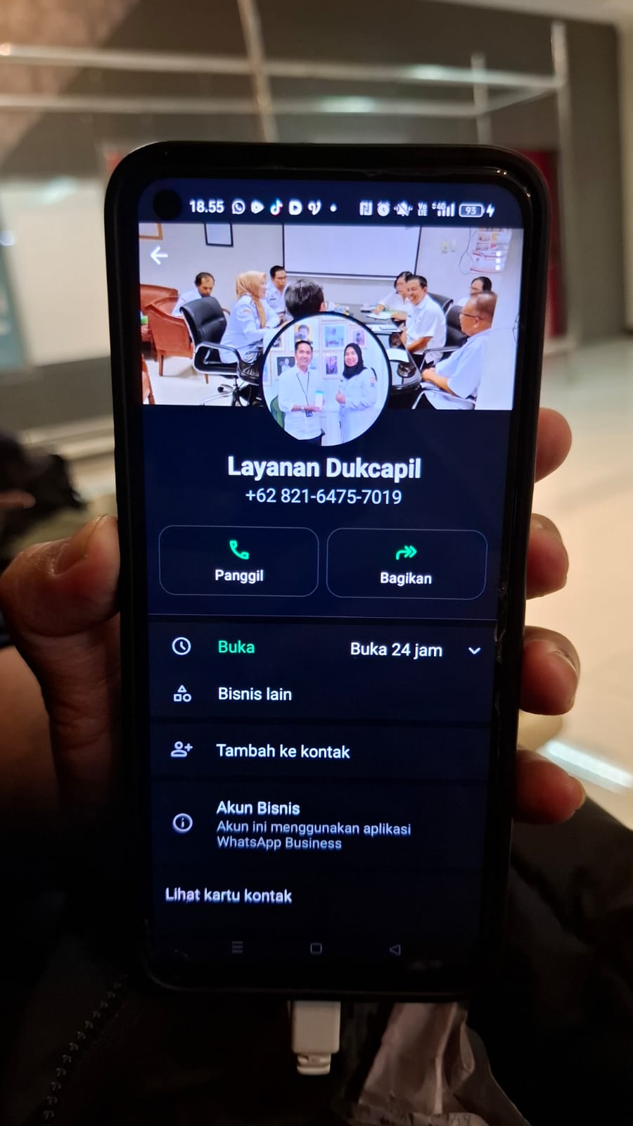Waspada, Penipu Layanan Adminduk Lewat Handphone Penipuan berkedok layanan Dukcapil beredar di Tangsel, Minggu (13/7)