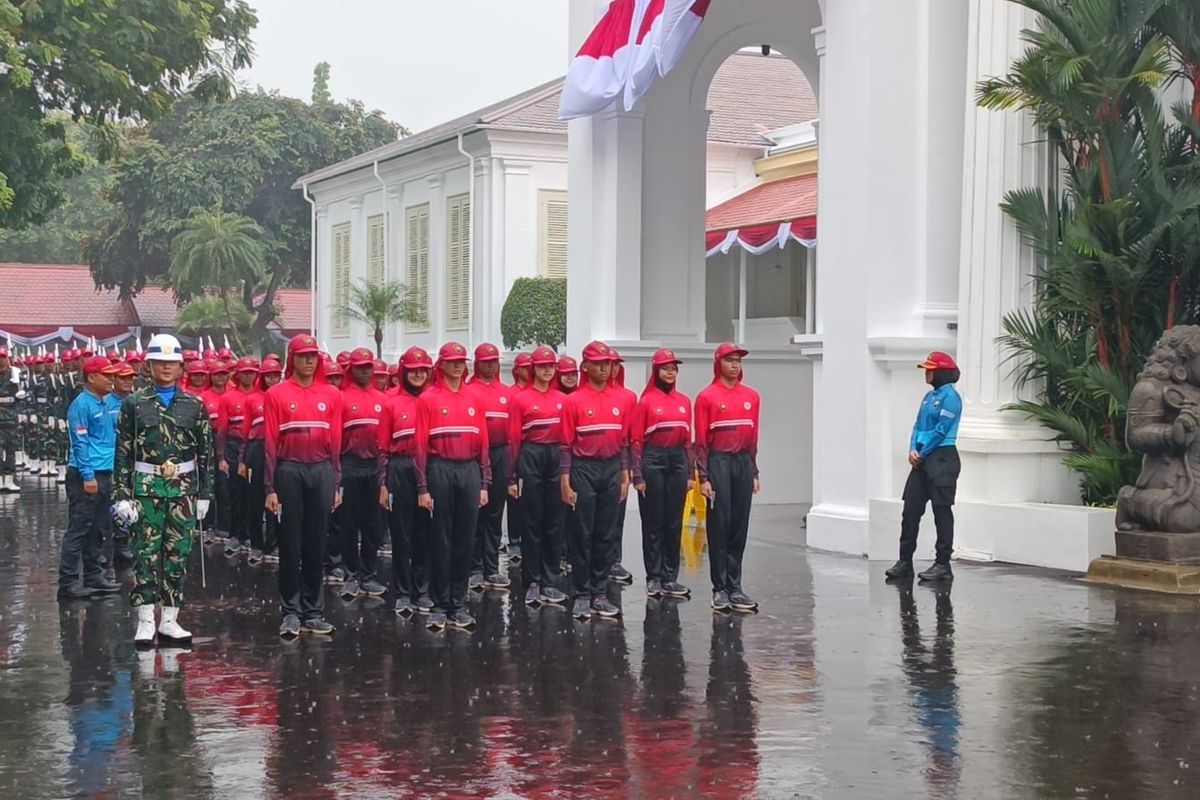 GR upacara 17 Agustus di Istana. Foto : Ist