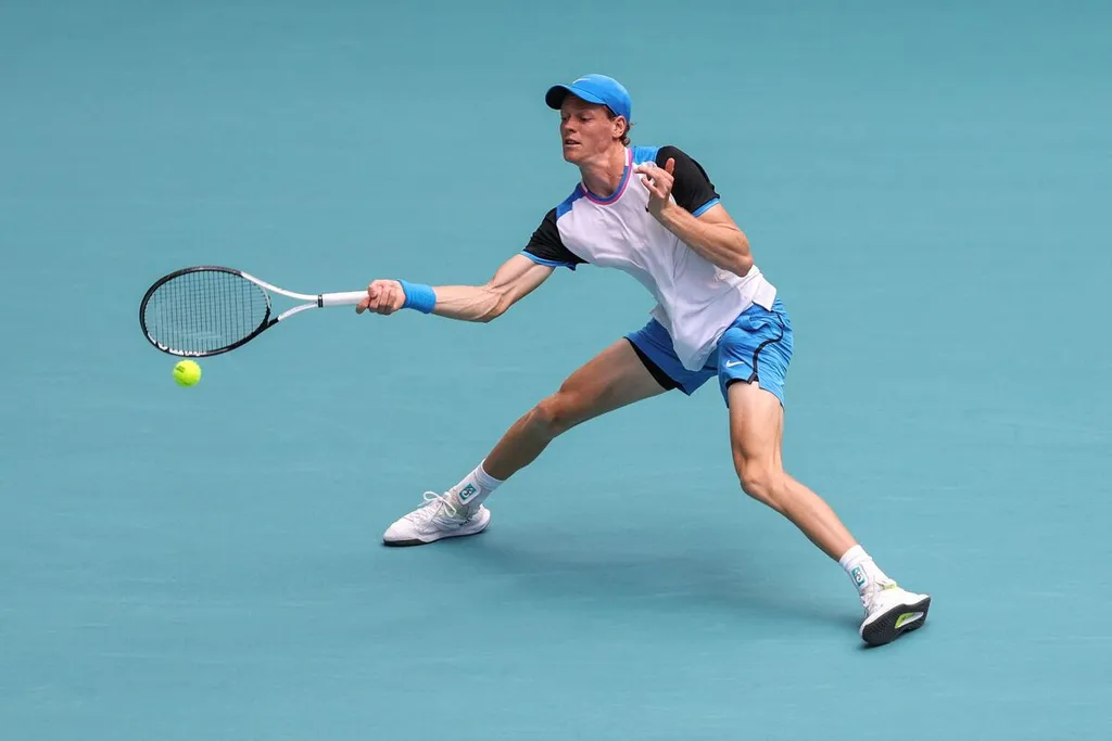 Petenis asal Italia Jannik Sinner. Foto : Ist