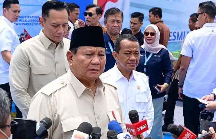 Ditanya Soal Pengganti Immanuel Ebenezer, Presiden Prabowo: Akan Segera Diisi Presiden Prabowo. Foto : Ist
