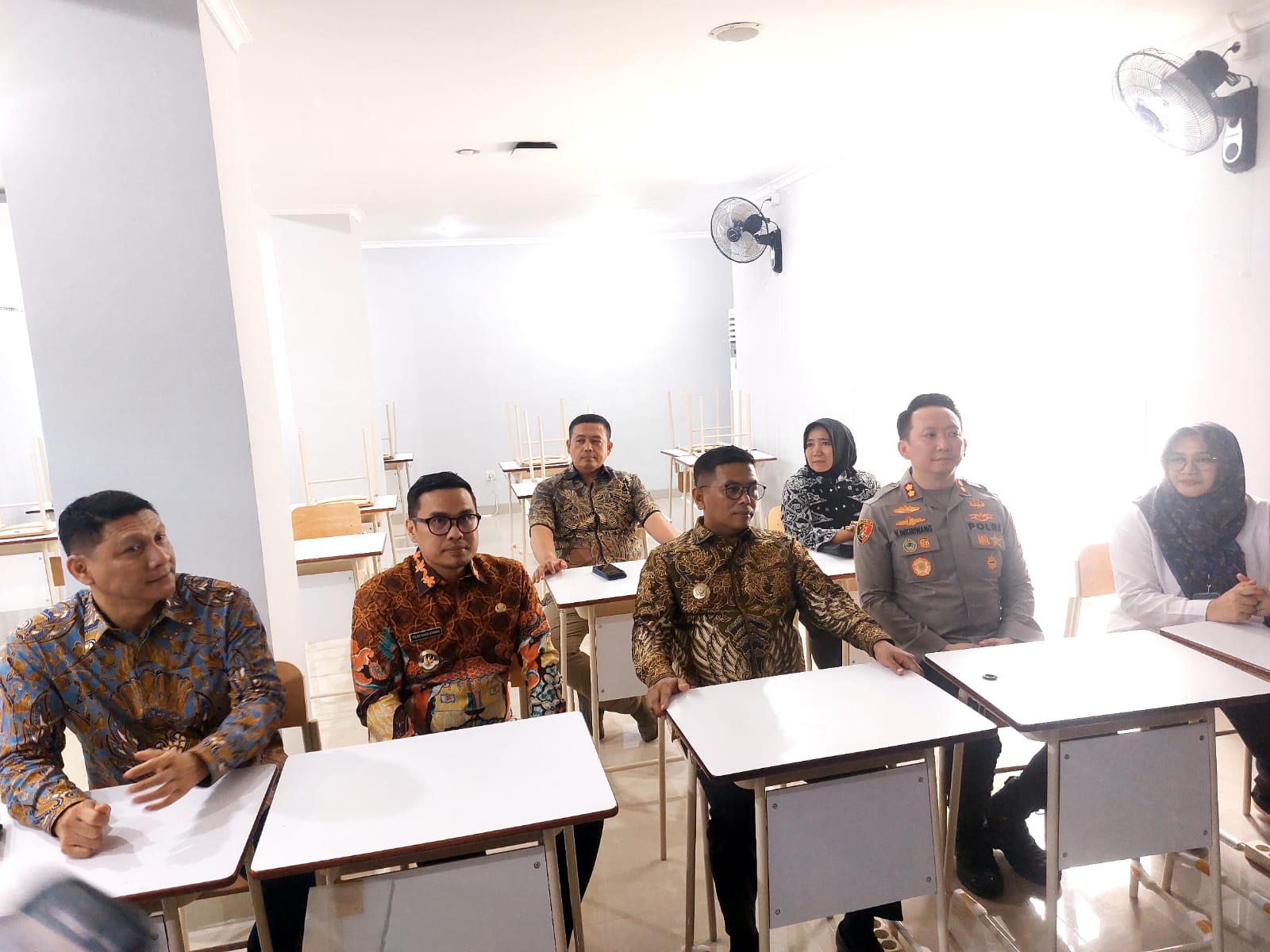 MPLS yang sekaligus juga menjadi momen awal operasional sekolah rakyat ini, dihadiri langsung oleh Gubernur Banten, Andra Soni, Jumat (15/8). (tangselpos.id/rmn)