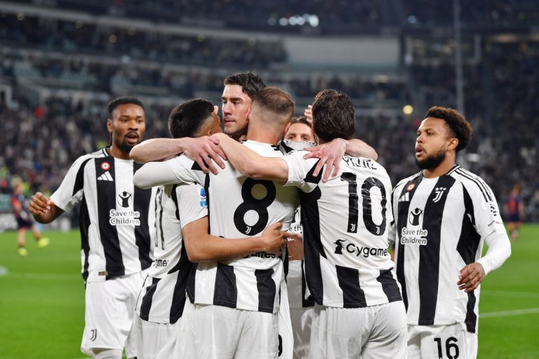 Juventus Vs Genoa, Si Nyonya Tua Sedang On Fire Skuad Juventus. Foto : Ist