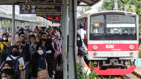 KAI Commuter Kembali Beroperasi, Lintas Jakarta Kota Bogor Normal Operasional KAI Commuter normal kembali. Foto : Ist