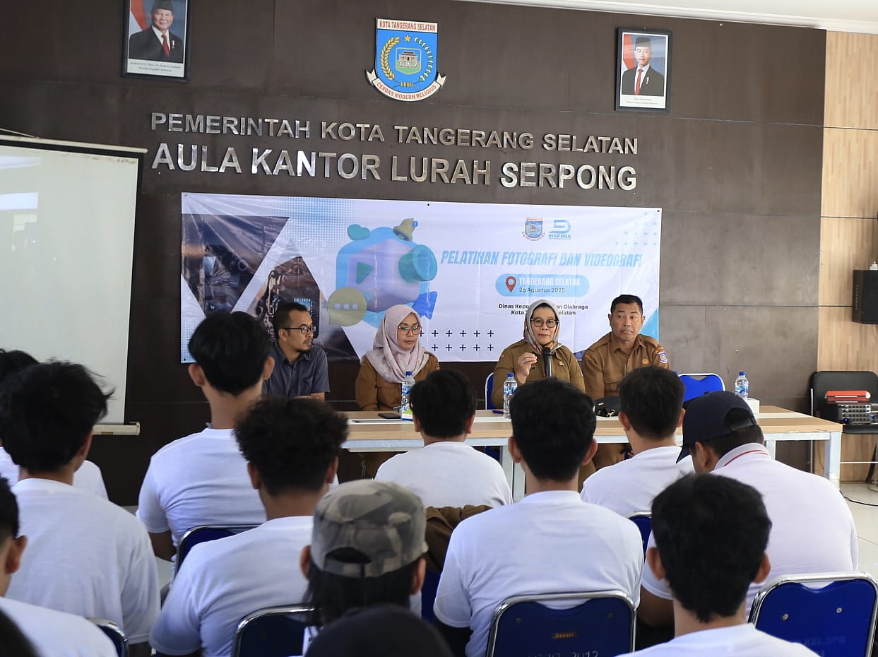 Karang Taruna Serpong Asah Kreativitas Pemuda Lewat Fotografi dan Videografi Foto : Istimewa