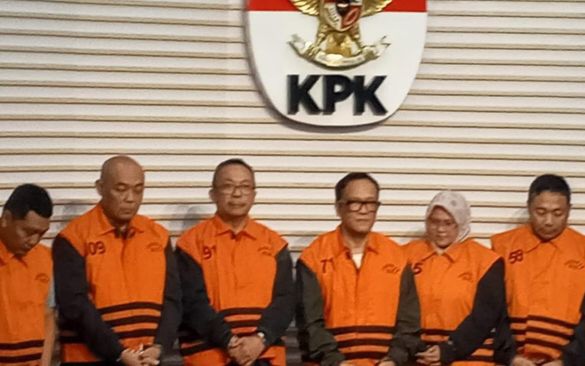 KPK Bakal Telusuri Aset Pejabat ‘Sultan’ di Kemenaker Pejabat di Kemenaker yang tertangkap OTT KPK. Foto : Ist