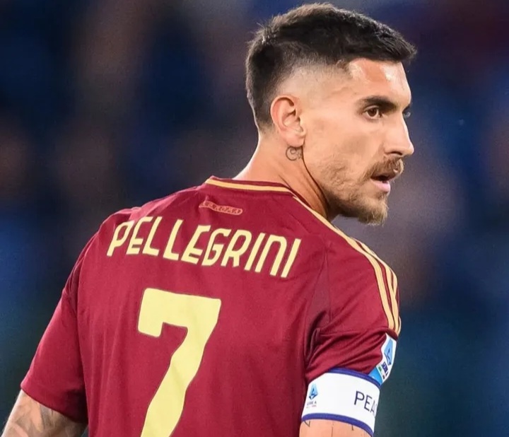 Liga Italia, Lorenzo Pellegrini Bukan Lagi Kapten AS Roma Pemain AS Roma Lorenzo Pellegrini. Foto : Ist