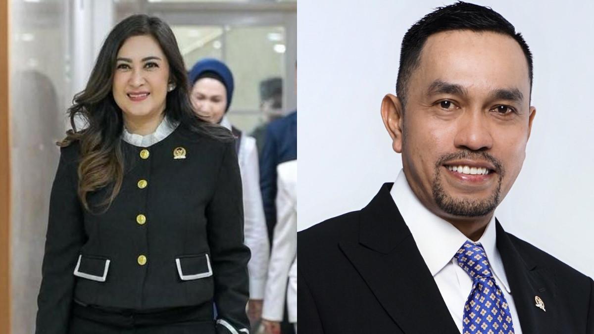 Mencederai Perasaan Rakyat Anggota DPR Fraksi Nasdem Nafa Urbach dan Syahroni. Foto : Ist
