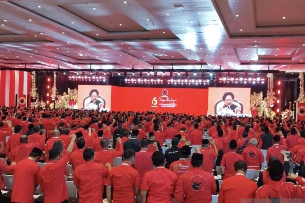 Konggres VI PDIP di Bali. Foto : Ist
