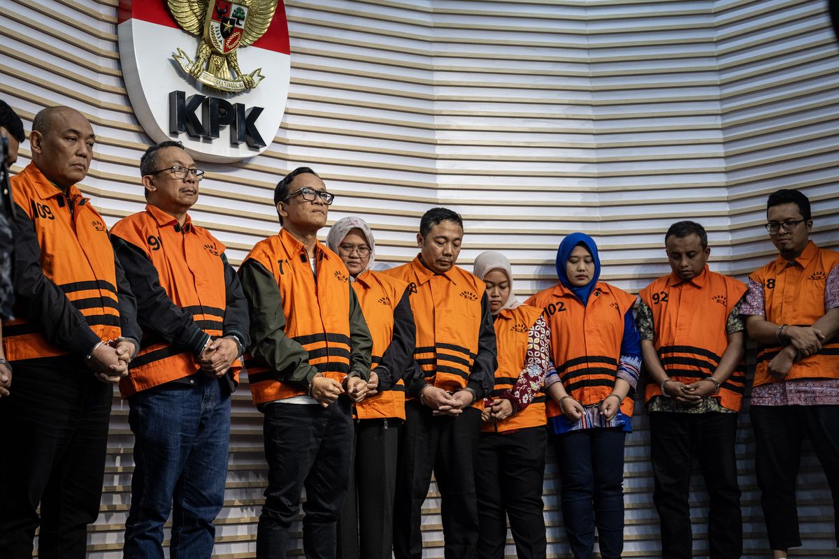 Pejabat Sultan Kemenaker Pakai 3 Rekening Orang Lain buat Tampung Uang Pemerasan Pejabat Sultan Kemenaker yangvkena OTT KPK. Foto : Ist