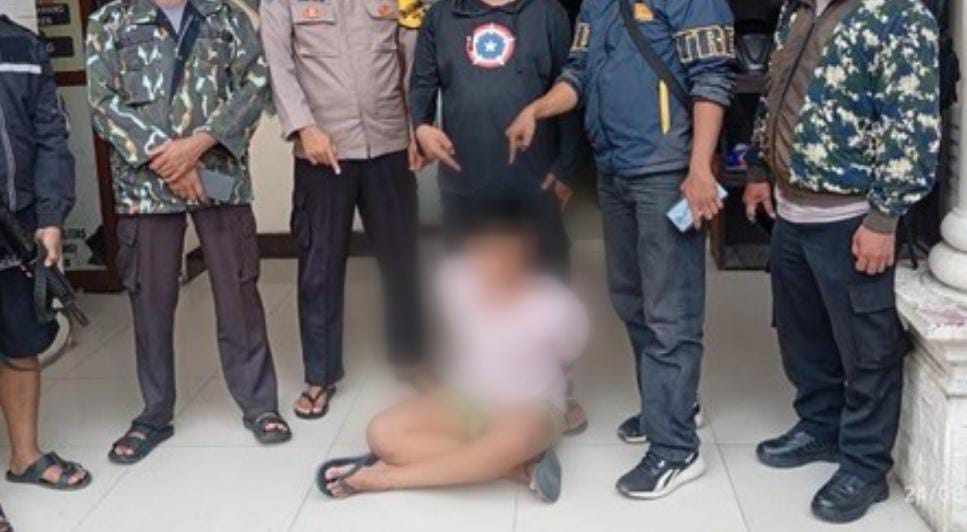 Pelaku Curanmor Berpistol di Bogor yang Buron Berhasil Ditangkap Rembi pelaku curanmor berhasil diamankan Polsek Jasinga. Foto : Ist