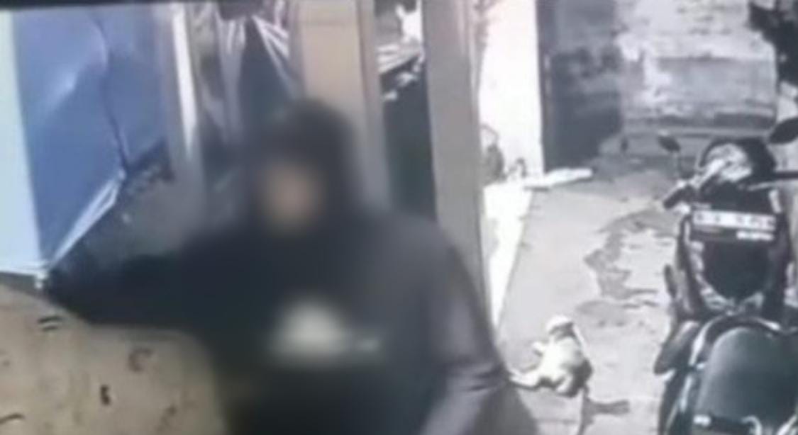 S (25) tahun kini mendekam ditahanan karena kasus Curanmor.Foto : Ist