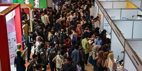 Pemprov DKI Gelar Jobfest 2025 Jakarta 19-20 Agustus, Ada 2.000 Lowongan Kerja Ilustrasi job fair. Foto : Ist