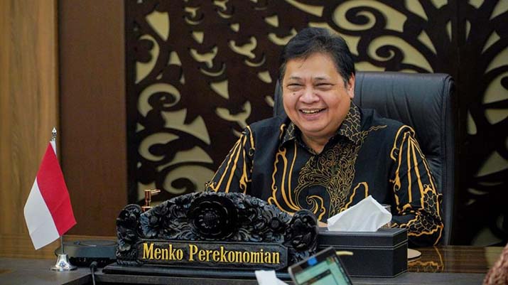 Menko Perekonomian Airlangga Hartarto. Foto : Ist