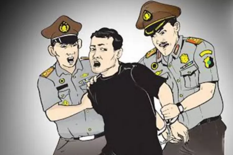 Polisi Ringkus Pria Intimidasi Ojol Di Stasiun Pondok Ranji Ilustrasi. Foto : Ist