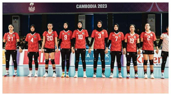 Srikandi Voli Indonesia Takluk Dari Vietnam Tim Voli Putri Indonesia. Foto : Ist