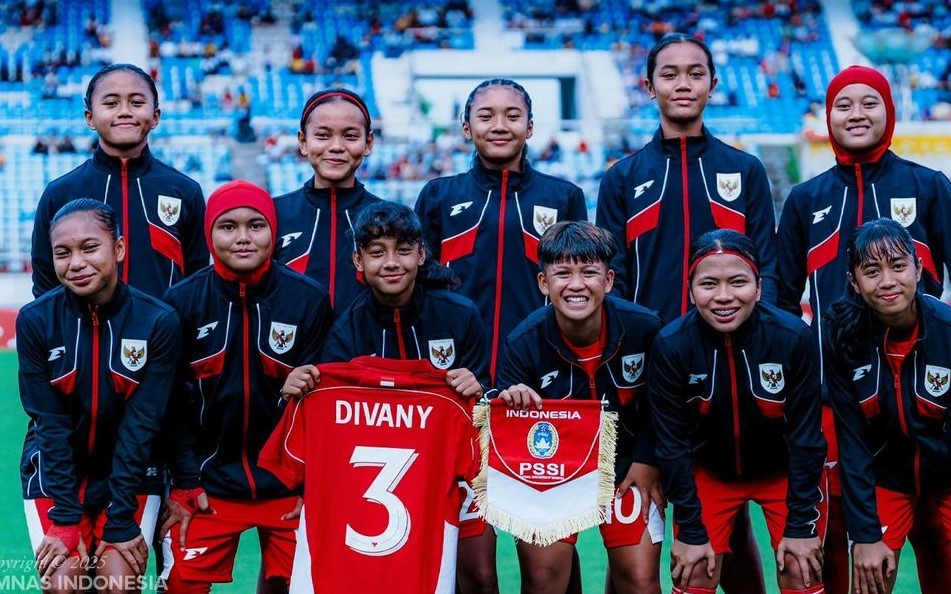 Timnas putri Indonesia U-20. Foto : Ist