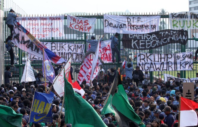 Ada Tempat Khusus Demo Di DPR, Usulan Menteri HAM Picu Pro Kontra Ilustrasi. Foto : Ist