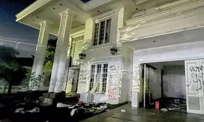 Anak di Bawah Umur Jadi Tersangka Penjarahan Rumah Uya Kuya Rumah Uya Kuya. Foto : Ist