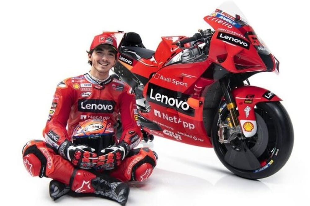 Pembalap Ducati Lenovo Francesco Bagnaia. Foto : Ist